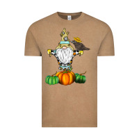 Vintage Coffee Scracrow Vintage Tee - CowhideDigitalArt