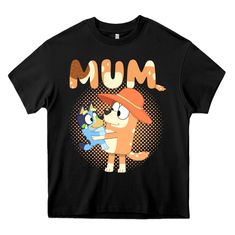 Bluey Mum Heavy Core Tee by linhVisuals | Teevron