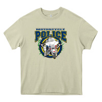 Mossy motorcycle police law enforcement Heavy Core Tee - linhVisuals