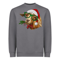 Storm christmas goat Heavyweight Sweatshirt - RanaPortraitStore