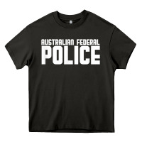 Asphalt australian federal police Heavy Core Tee - linhVisuals