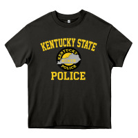 Asphalt kentucky state police Heavy Core Tee - linhVisuals