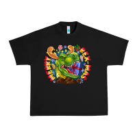 Black Merry Rexmas Urban Heavy Tee - CowhideDigitalArt