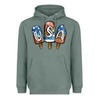 Sage USA Patriotic Leopard Popsicles Heavyweight Hoodie - Jasminsmagicworld