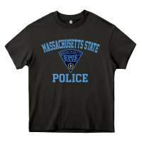 Asphalt massachusetts state police Heavy Core Tee - linhVisuals