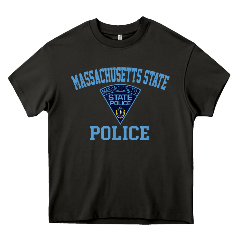 Massachusetts State Police Heavy Core Tee by linhVisuals | Teevron