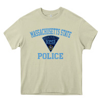 Mossy massachusetts state police Heavy Core Tee - linhVisuals