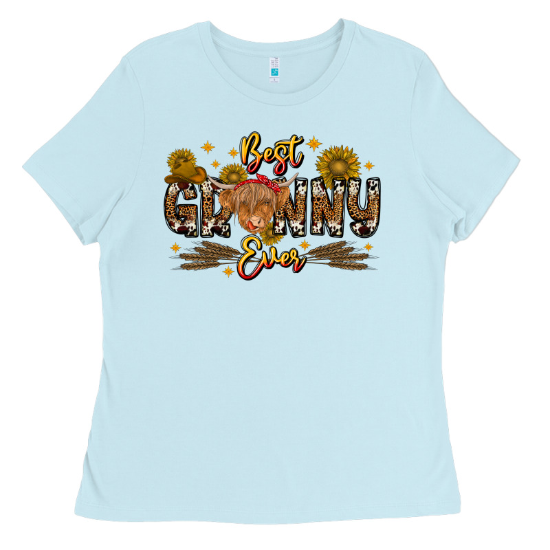 Best Granny Ever Western Theme Ladies Tee by CowhideDigitalArt | Teevron
