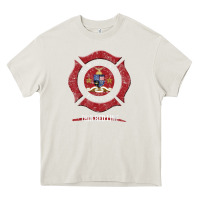 Cream new orleans firefighter shirt firefighter gifts louisiana Heavy Core Tee - linhVisuals