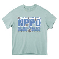 Arona north pole police department Heavy Core Tee - linhVisuals
