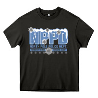 Asphalt north pole police department Heavy Core Tee - linhVisuals
