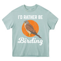 Arona birding birdwatching kestrel bird bird Heavy Core Tee - linhVisuals