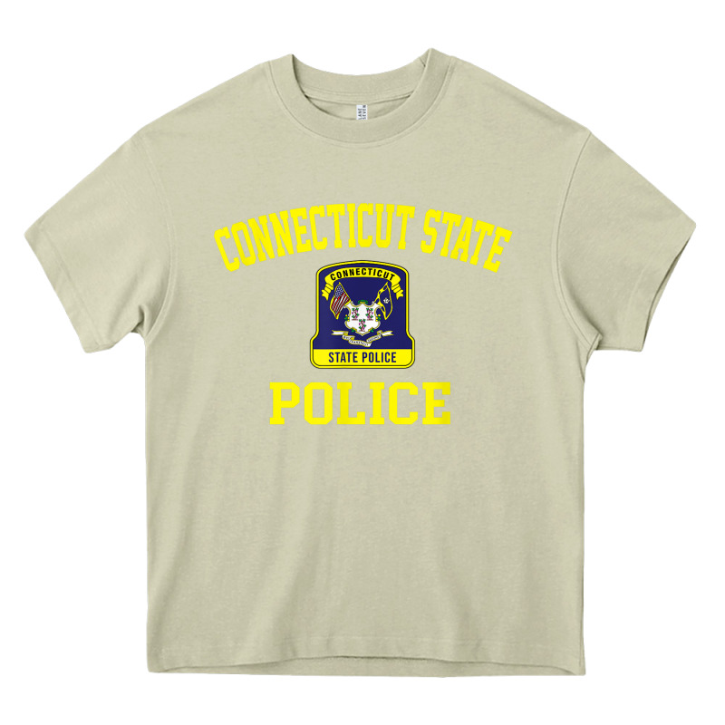 Connecticut State Police Heavy Core Tee by linhVisuals | Teevron