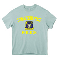 Arona connecticut state police Heavy Core Tee - linhVisuals