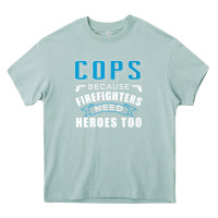 Arona cops because firefighters need heroes too premium Heavy Core Tee - linhVisuals