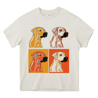 Cream rhodesian ridgeback t  shirt rhodesian ridgeback dog gift idea t  shir Heavy Core Tee - linhVisuals