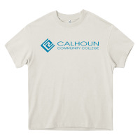 Cream calhoun community college Heavy Core Tee - linhVisuals