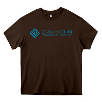 Chocolate Brown calhoun community college Heavy Core Tee - linhVisuals