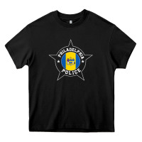 Black philadelphia police t shirt   ppd Heavy Core Tee - linhVisuals