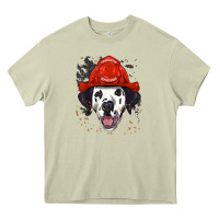 Mossy dalmatian firefighter dalmatian dog lover Heavy Core Tee - linhVisuals