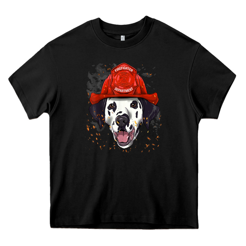 Dalmatian Firefighter Dalmatian Dog Lover Heavy Core Tee by linhVisuals | Teevron