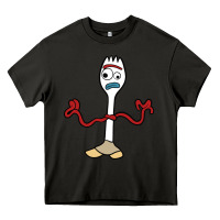 Asphalt forky Heavy Core Tee - linhVisuals