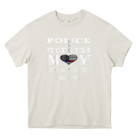 Cream police & firefighter mom, i raised mine fireman mothers day Heavy Core Tee - linhVisuals