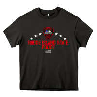 Asphalt rhode island state police Heavy Core Tee - linhVisuals