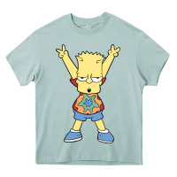 Arona groovy bart Heavy Core Tee - linhVisuals