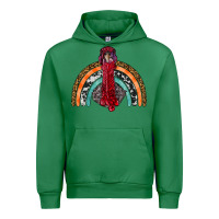 Emerald thanksgiving turkey rainbow Urban Hoodie - RanaPortraitStore