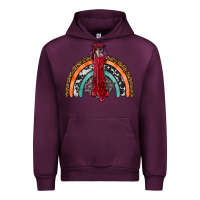 Mauve Wine thanksgiving turkey rainbow Urban Hoodie - RanaPortraitStore