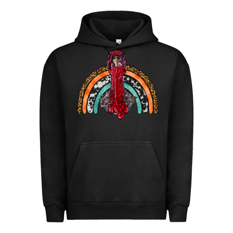 Thanksgiving Turkey Rainbow Urban Hoodie by RanaPortraitStore | Teevron