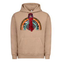 Pigment Burro thanksgiving turkey rainbow Urban Hoodie - RanaPortraitStore