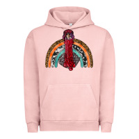 Pigment Salmon thanksgiving turkey rainbow Urban Hoodie - RanaPortraitStore