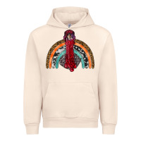 Sandshell thanksgiving turkey rainbow Urban Hoodie - RanaPortraitStore