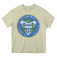 Mossy queensborough community college Heavy Core Tee - linhVisuals