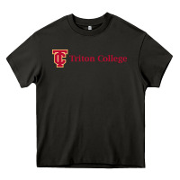 Asphalt triton college Heavy Core Tee - linhVisuals