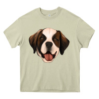 Mossy st bernard Heavy Core Tee - Jasminsmagicworld