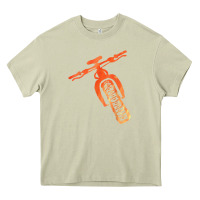 Mossy fat bike mountain biking Heavy Core Tee - linhVisuals