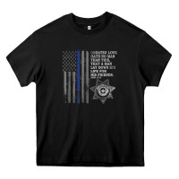 Black police in america correctional officer prayer Heavy Core Tee - linhVisuals