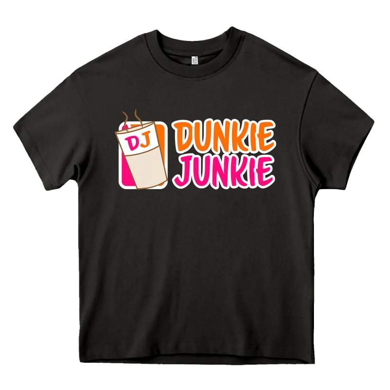 Donut Coffee Lover Dunkie Junkie Heavy Core Tee by linhVisuals | Teevron