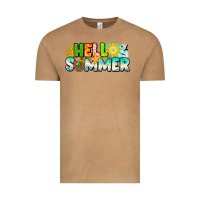 Vintage Camel Hello Summer Vintage Tee - CowhideDigitalArt