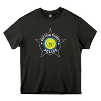 Asphalt suffolk county police t shirt   scpd Heavy Core Tee - linhVisuals