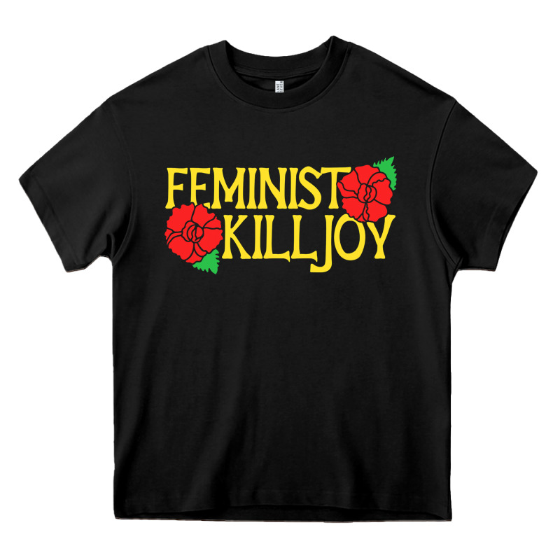 Feminist Killjoy Retro Women Woman Heavy Core Tee by linhVisuals | Teevron