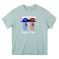 Arona support our police & fire departments   1st responders premium Heavy Core Tee - linhVisuals