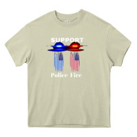 Mossy support our police & fire departments   1st responders premium Heavy Core Tee - linhVisuals