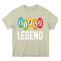 Mossy funny bingo legend bingo balls game Heavy Core Tee - linhVisuals