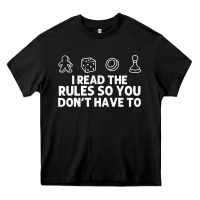 Black funny board game lovers gamers players Heavy Core Tee - linhVisuals