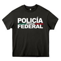 Asphalt mexico policia federal mexican police law enforcement Heavy Core Tee - linhVisuals
