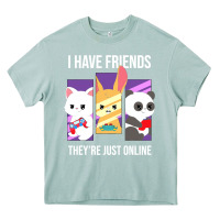 Arona i have friends they are just online Heavy Core Tee - linhVisuals
